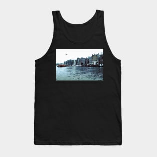 Amsterdam canals boat trip Tank Top